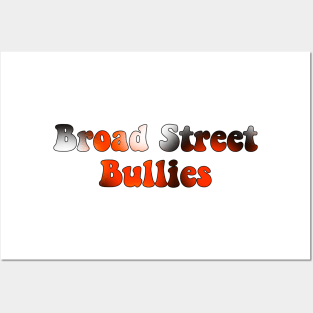 Broad Street Bullies Faded Posters and Art